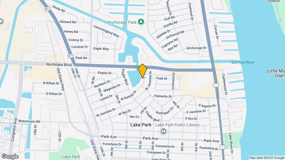 537 W Kalmia Dr Map and Location Details