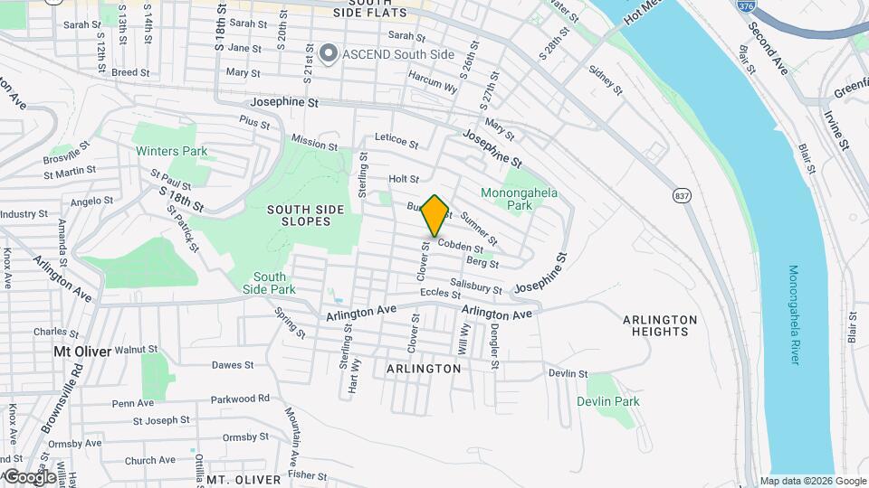2508 Cobden St Mapa y Detalles de la Ubicación