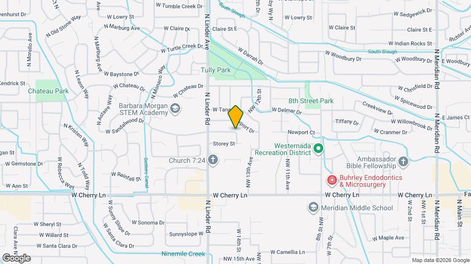 1374 W Sandalwood Dr Map and Location Details