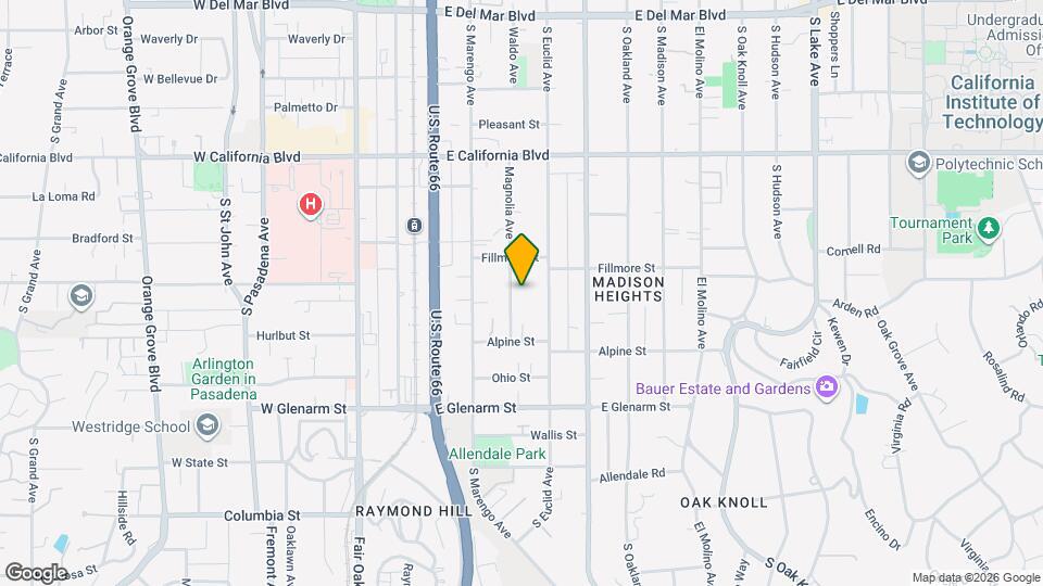 844 Magnolia Ave Mapa y Detalles de la Ubicación