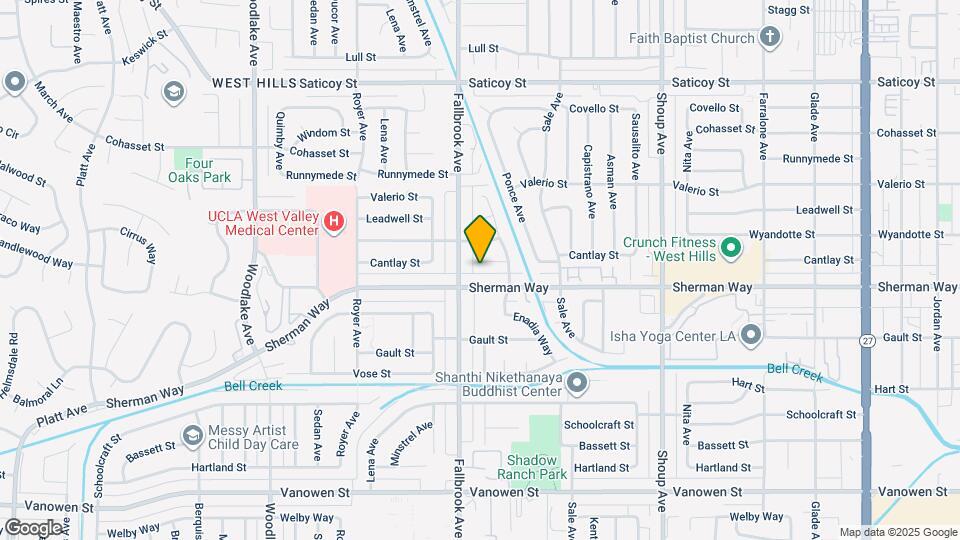 22730 Cantlay St Map and Location Details