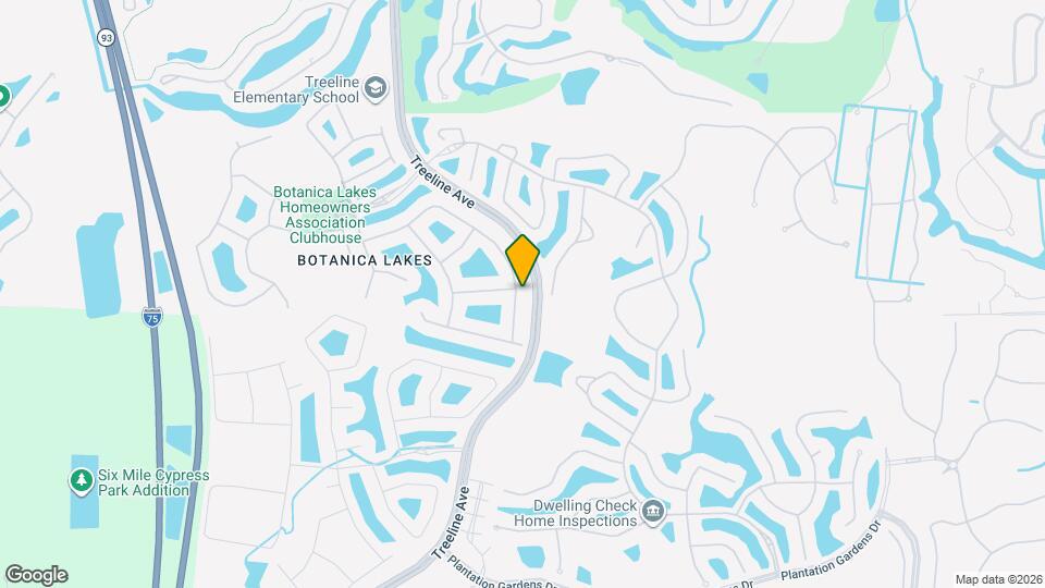 10523 Carolina Willow Dr Map and Location Details