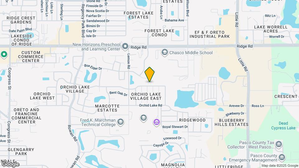 7629 Bramblewood Dr Map and Location Details