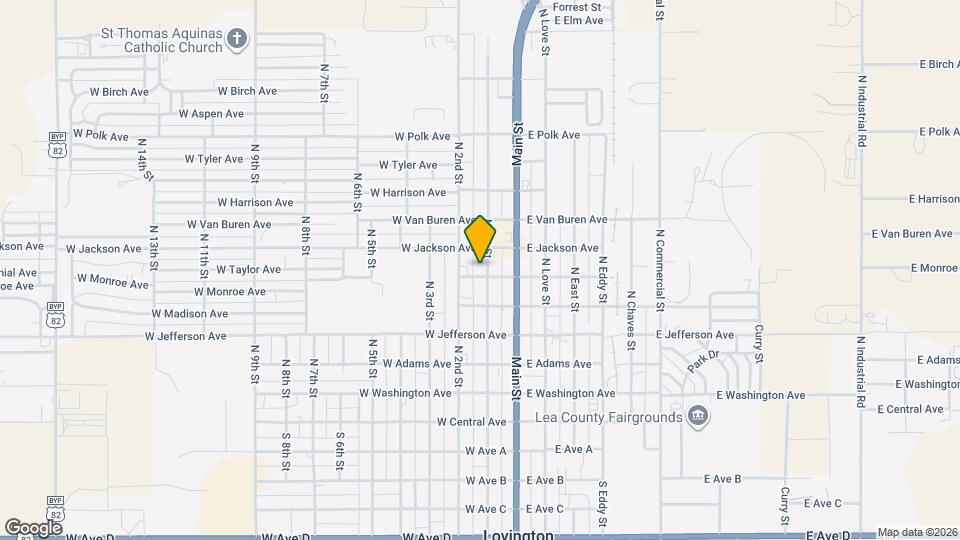 603 N 1st St Mapa y Detalles de la Ubicación