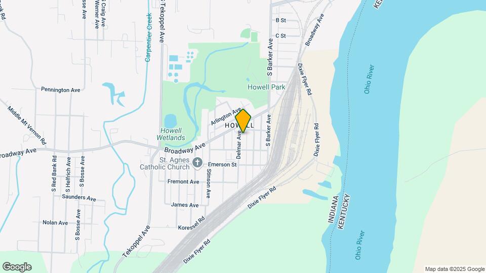 1416 Delmar Ave Map and Location Details