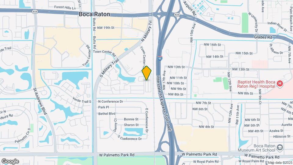 1061 NW 18th Ave Map and Location Details