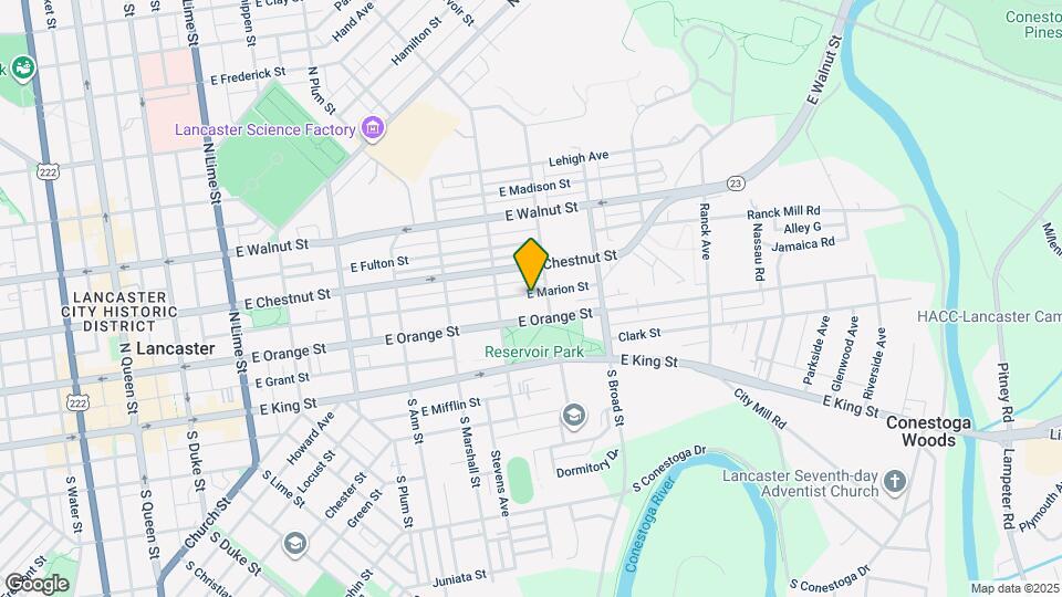 736 E Marion St Map and Location Details