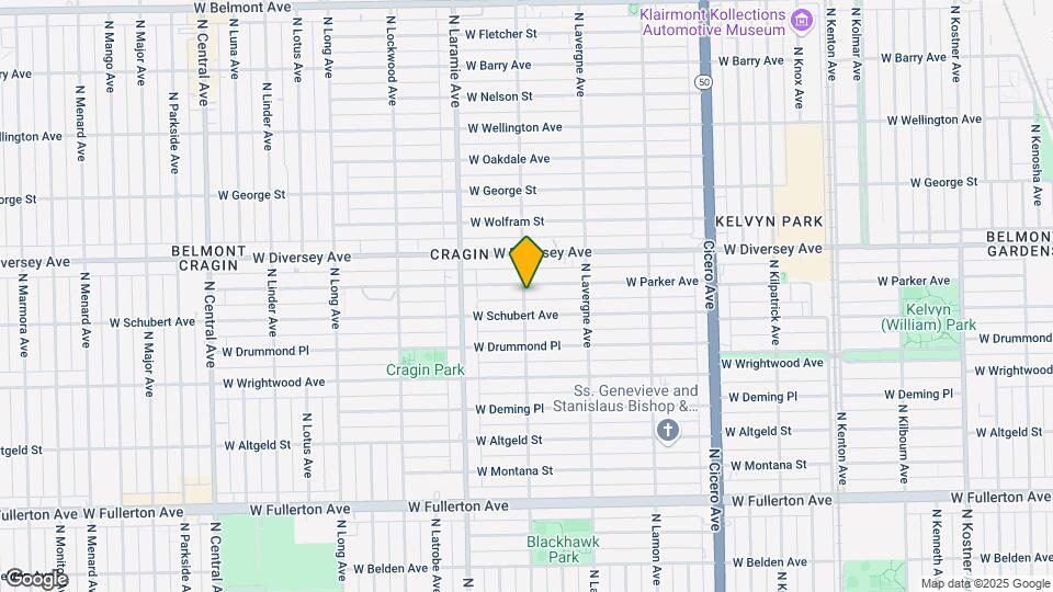 2715-2721 N Leclaire Ave Mapa y Detalles de la Ubicación