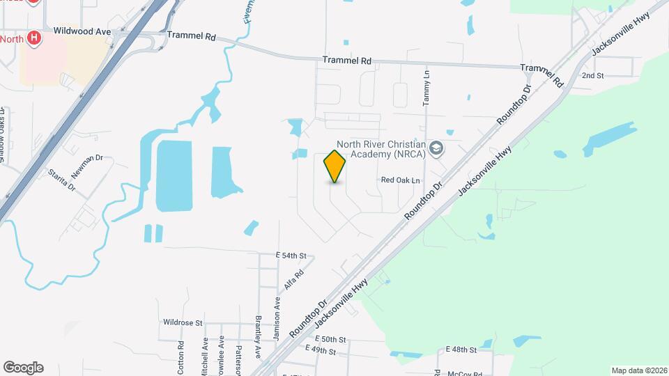 5716 Little Elm Ln Map and Location Details