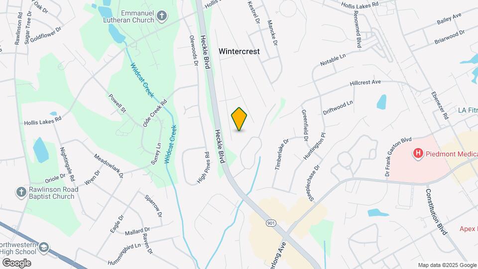 2206 Canberra Dr Mapa y Detalles de la Ubicación