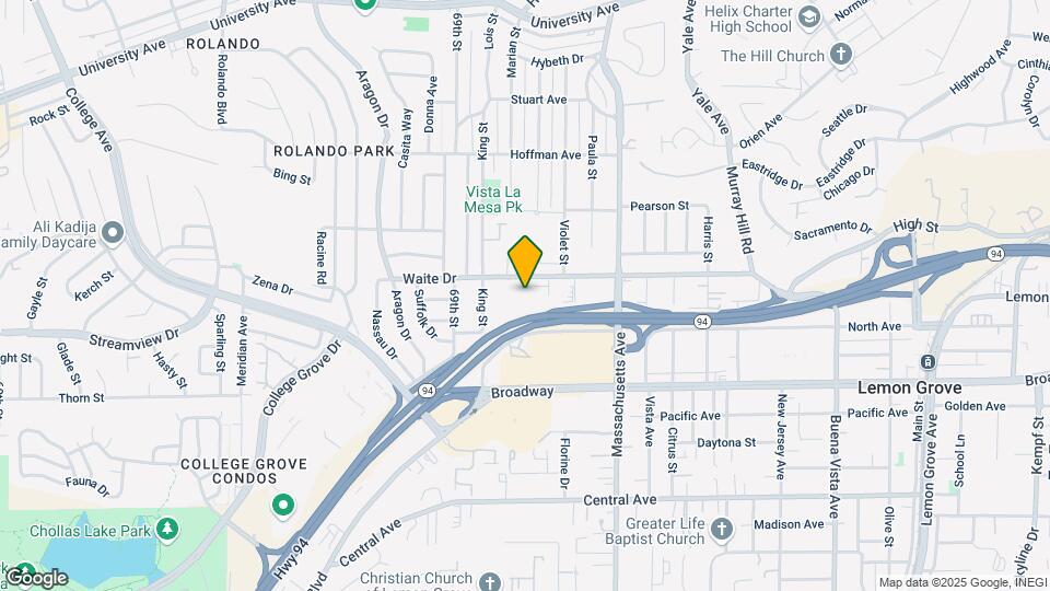 7025 Waite Dr Map and Location Details