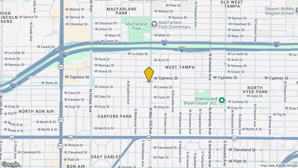 808 N Mac Dill Ave Map and Location Details