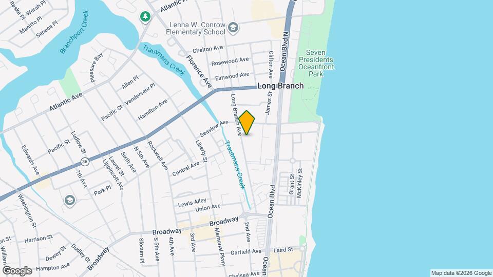 111 Long Branch Ave Map and Location Details