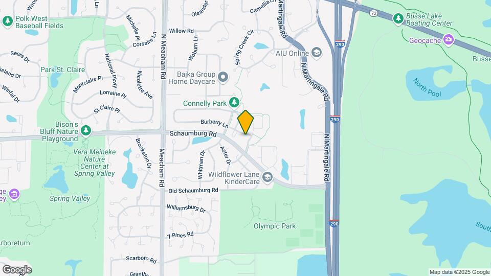 1651 Burberry Ln Mapa y Detalles de la Ubicación
