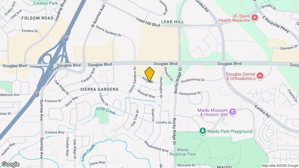 1722 Kent St Map and Location Details