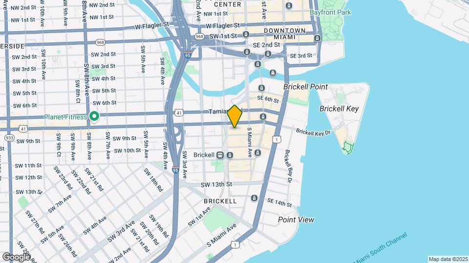 55 SW 9th St, Unit 3010 Map and Location Details