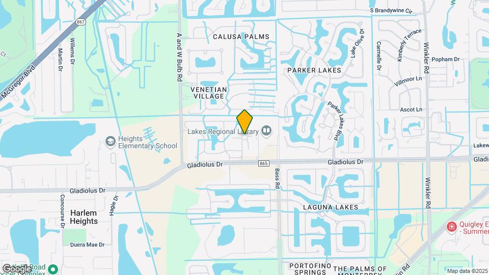 9639 Eaton Gardens Ln Map and Location Details