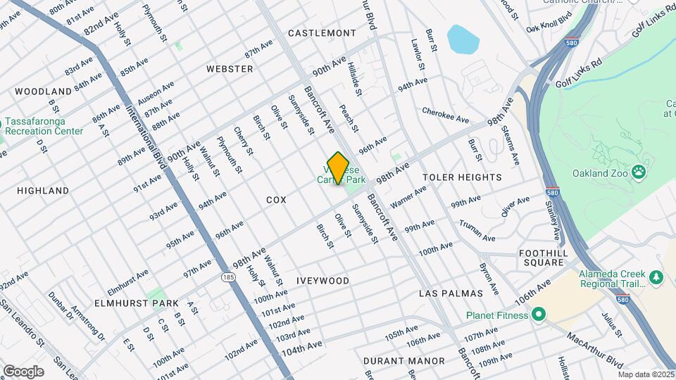 9711 Sunnyside St Mapa y Detalles de la Ubicación