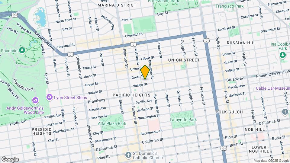 2170 Vallejo St, Unit #99 Mapa y Detalles de la Ubicación