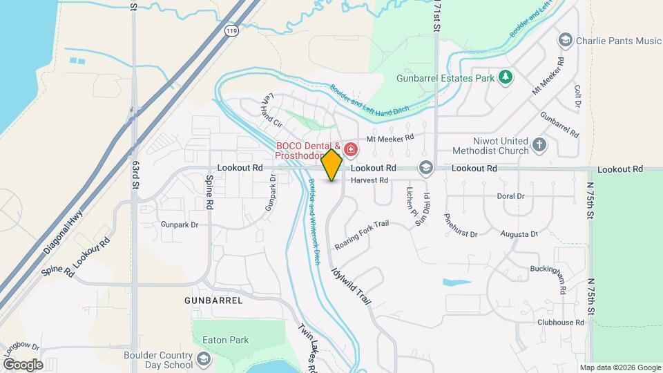 6820 Harvest Rd Map and Location Details