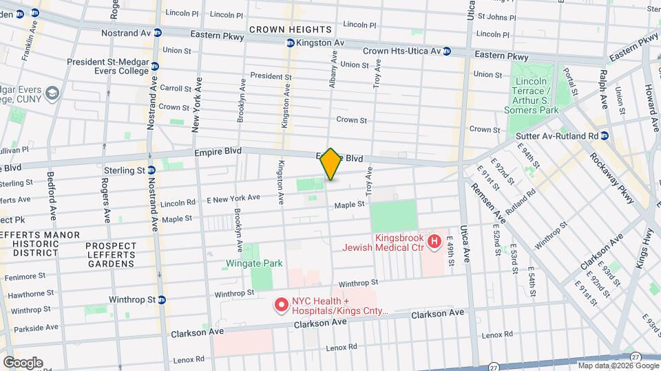 East New York Avenue, Unit 2R Mapa y Detalles de la Ubicación