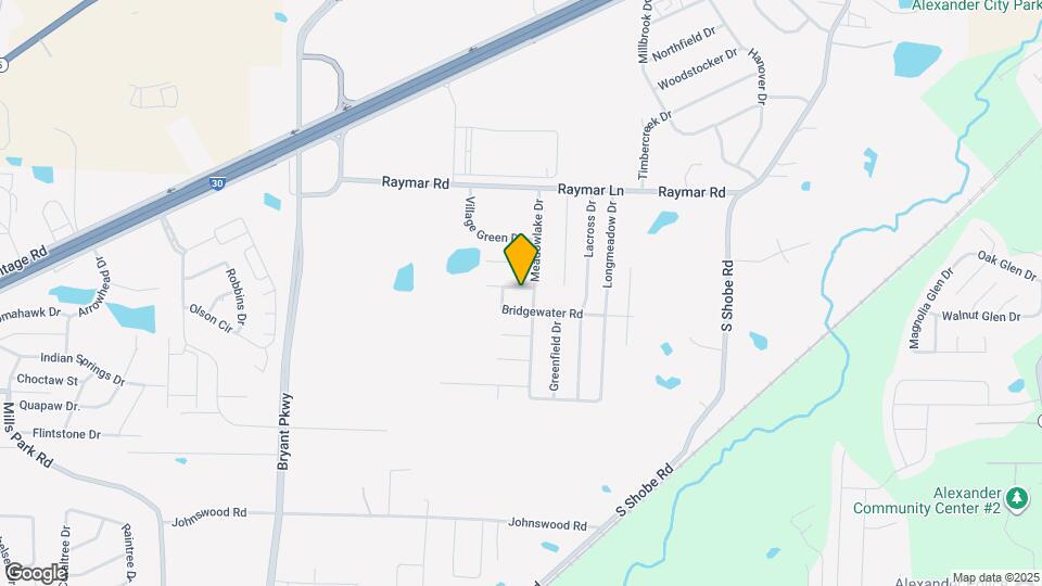 2309 Greenleaf Dr Map and Location Details