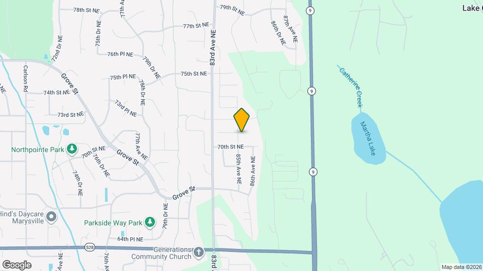 7011 85th Ave NE, Unit 2605 Map and Location Details