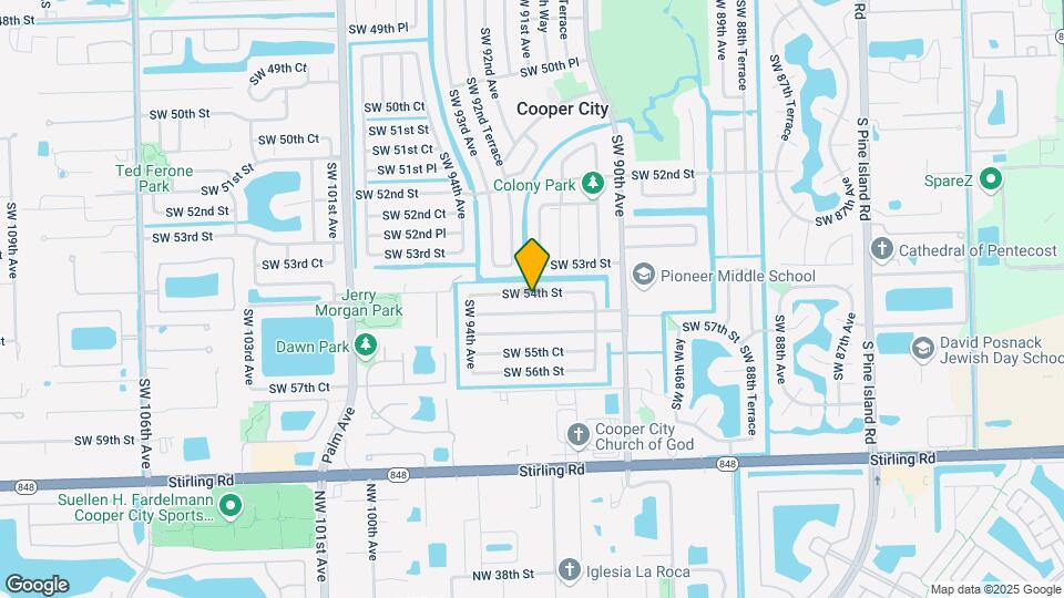 9200 SW 54th St Map and Location Details