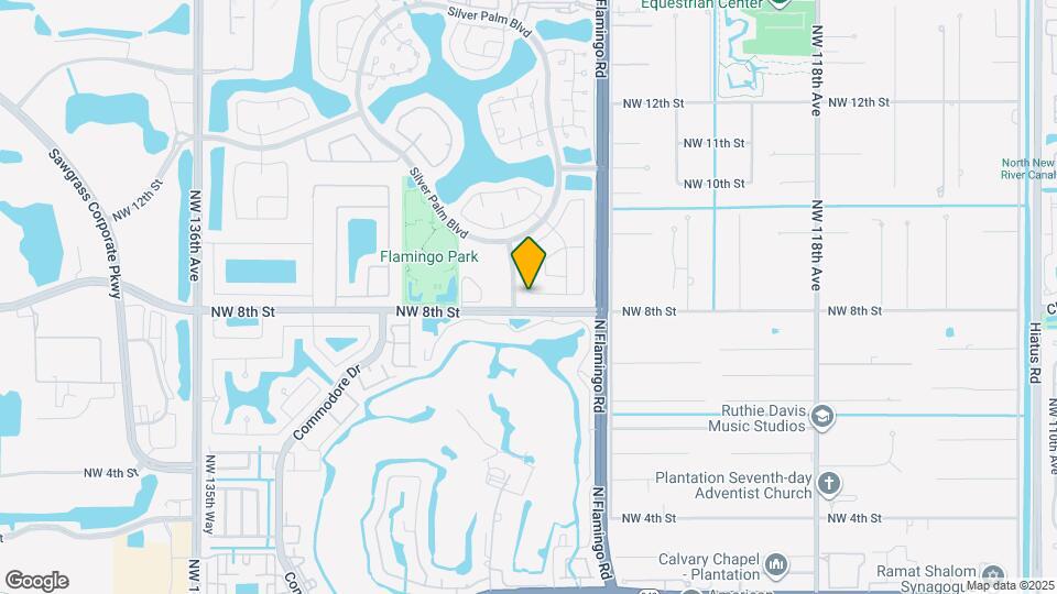 1001 NW 125th Terrace Mapa y Detalles de la Ubicación