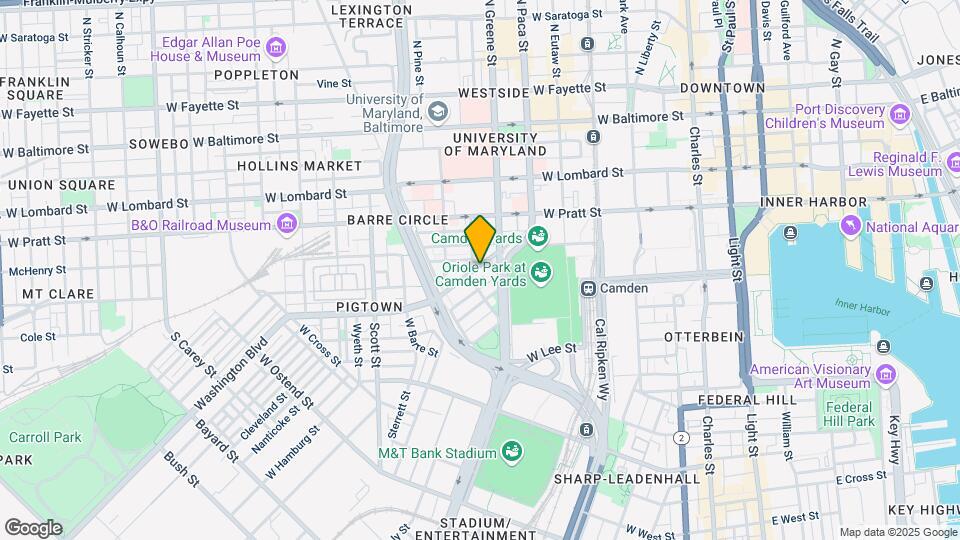 627 Washington Blvd, Unit Apt 1 Mapa y Detalles de la Ubicación