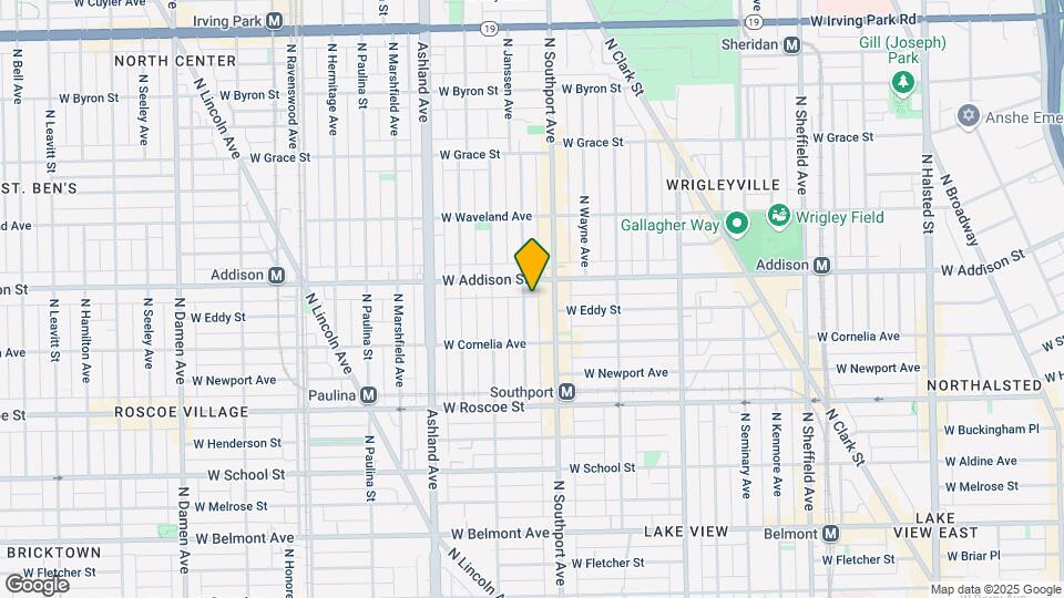 3543 N Janssen Ave Mapa y Detalles de la Ubicación