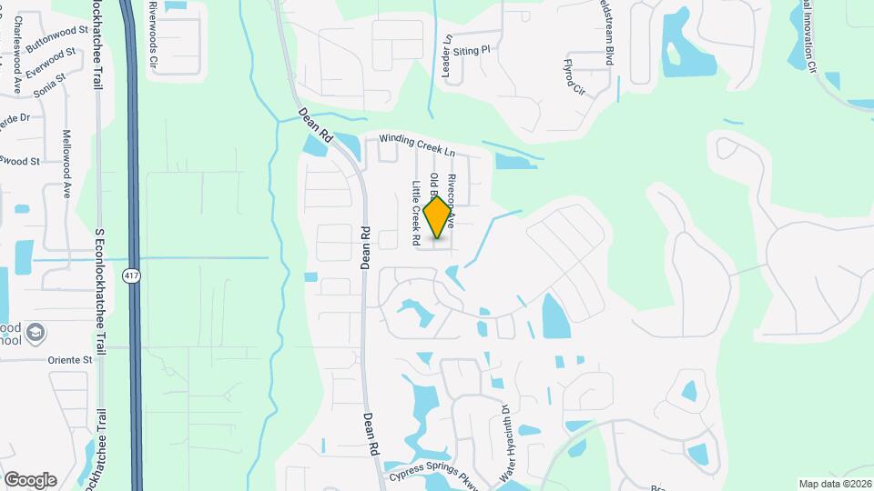 1033 Old Barn Rd Map and Location Details