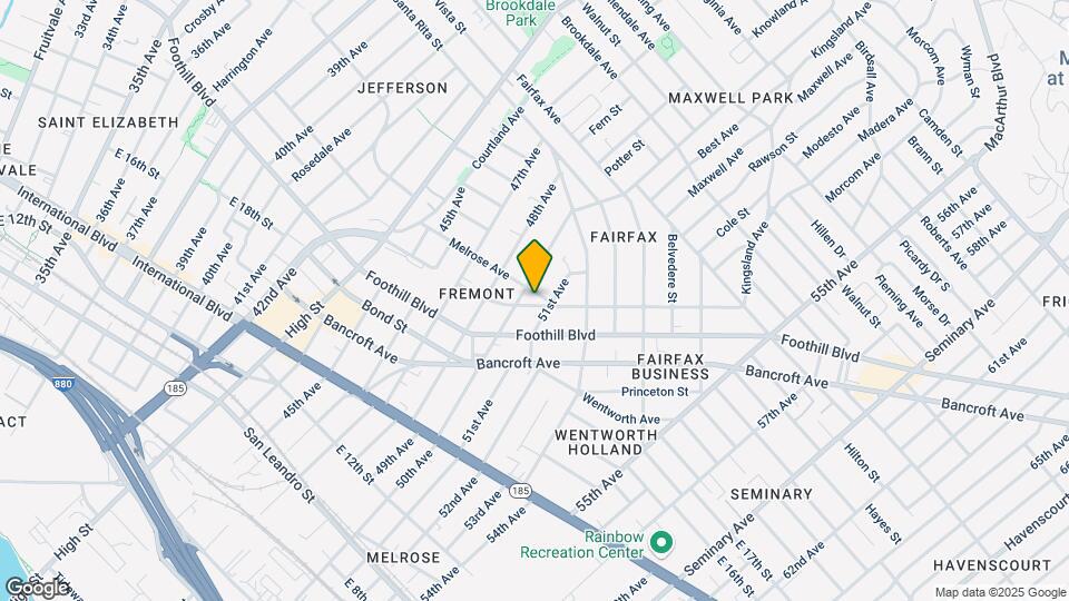 5015 Melrose Ave Map and Location Details