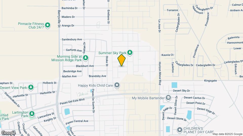 13836 Summer Story Ave Map and Location Details