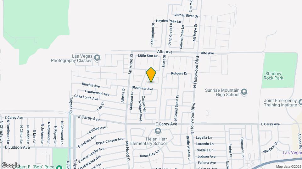 6445 Bubbling Springs Ave Map and Location Details