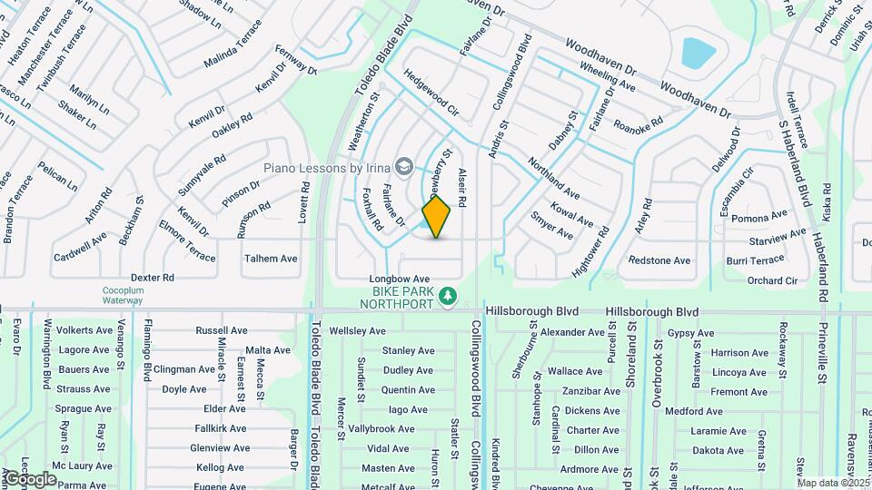 5534 Fairlane Dr Map and Location Details