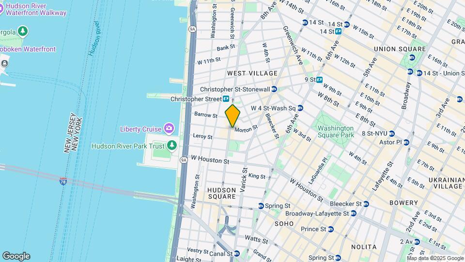 436 Hudson St Map and Location Details