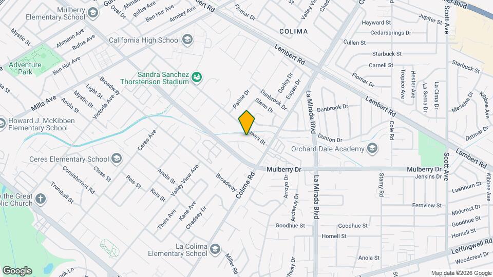 14717 Terryknoll Dr Map and Location Details