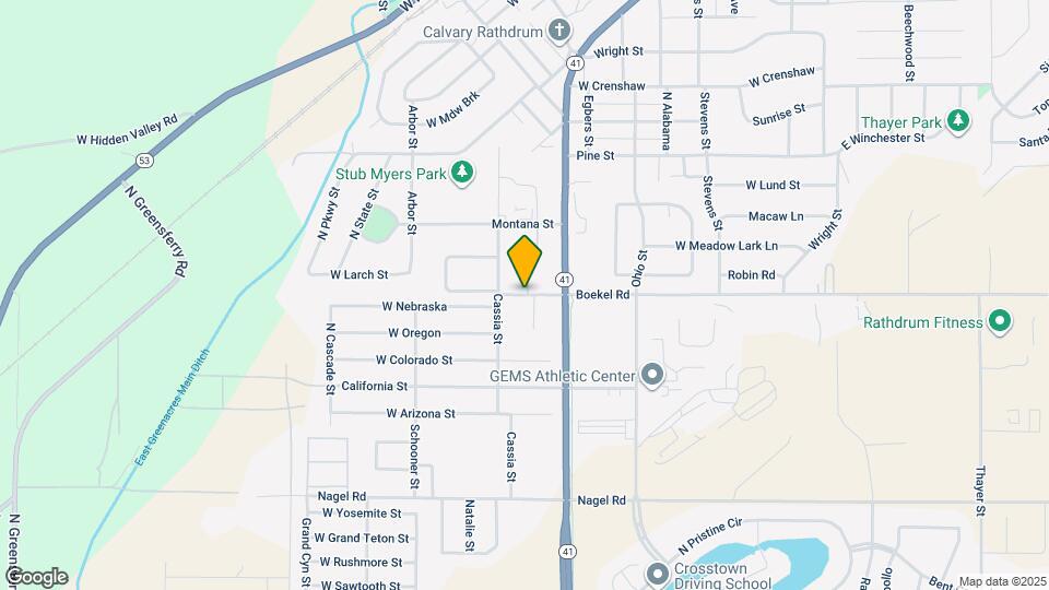 8146 W Boekel Rd Map and Location Details