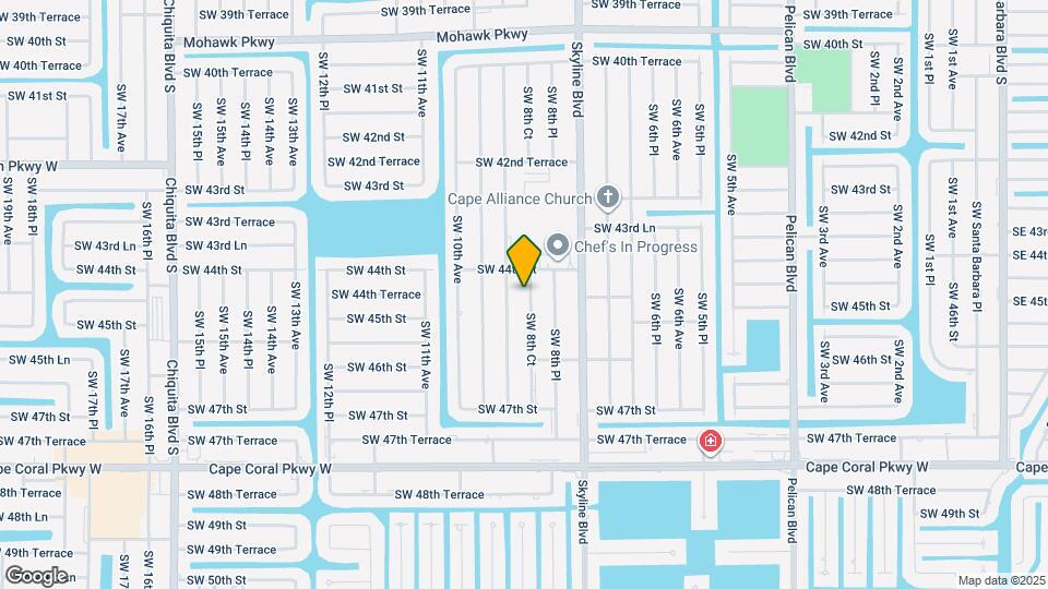 4414 SW 8th Ct Map and Location Details