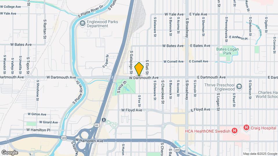 3101 S Fox St Mapa y Detalles de la Ubicación