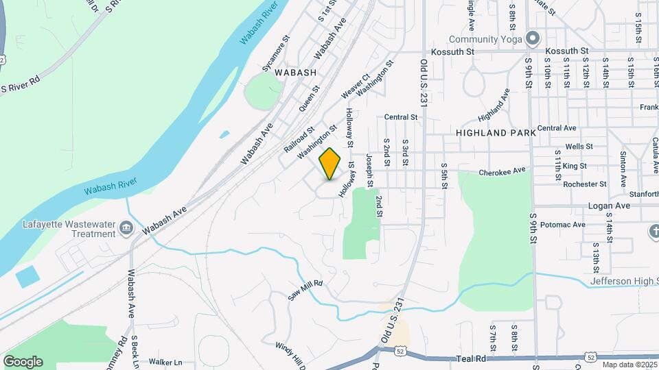 1323 Sunset Dr Map and Location Details