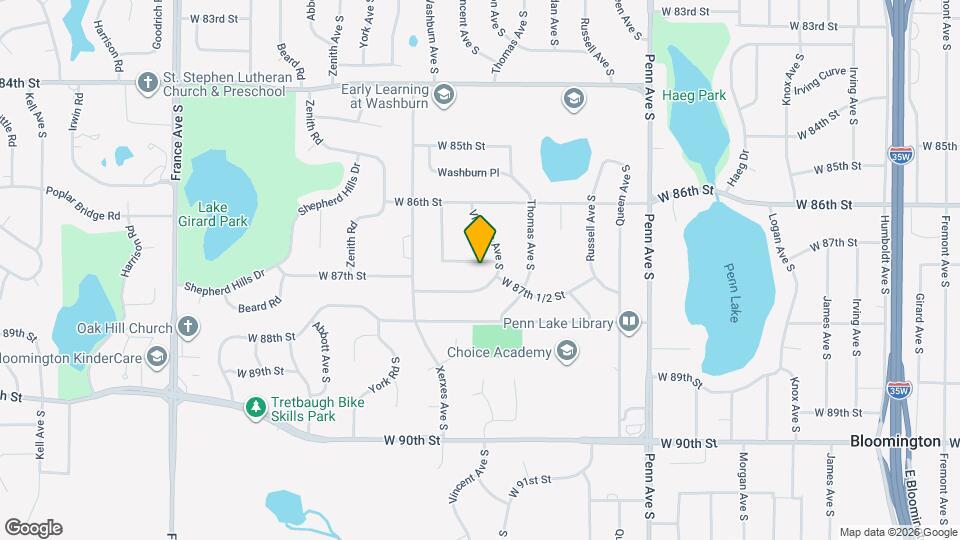 2907 W 87th St Map and Location Details