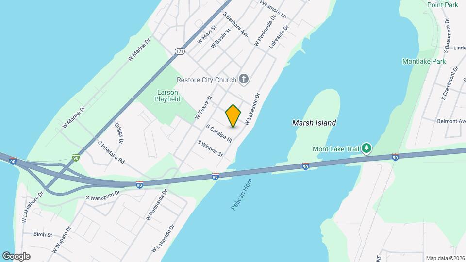 813 S Catalpa St Map and Location Details