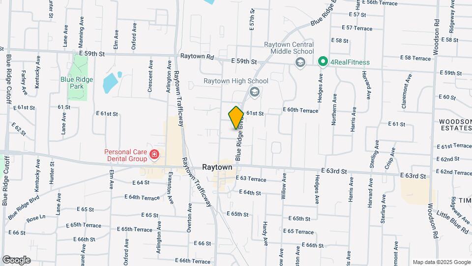 6132 Blue Ridge Blvd Mapa y Detalles de la Ubicación