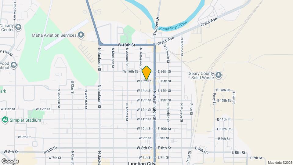 127 W 15th St Map and Location Details