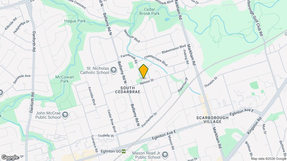 61 Farmbrook Rd Map and Location Details