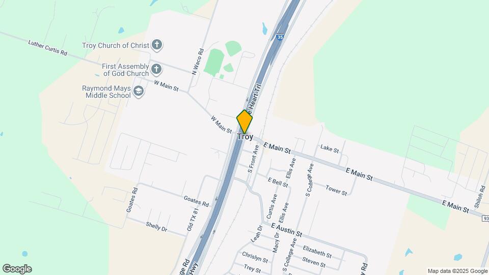 522 Campus St Map and Location Details