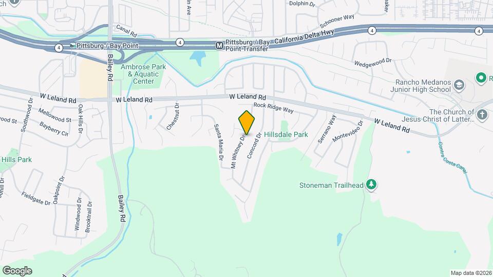 2225 Mt Whitney Dr Map and Location Details