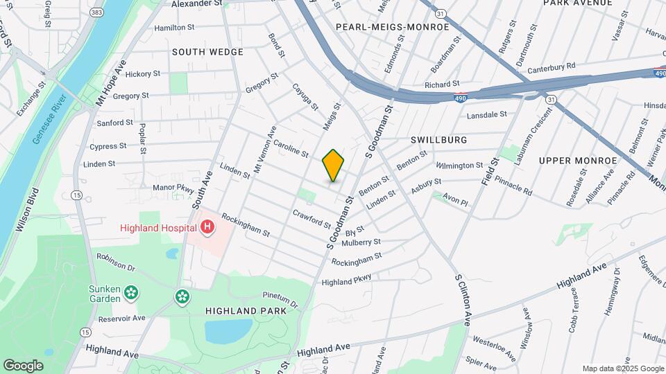 166 Benton St Map and Location Details